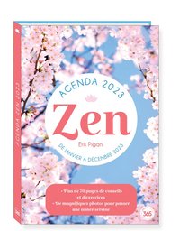 Image de Agenda Loisirs Zen 2023 avec 70 pages de conseils et d'exercices pour une année sereine