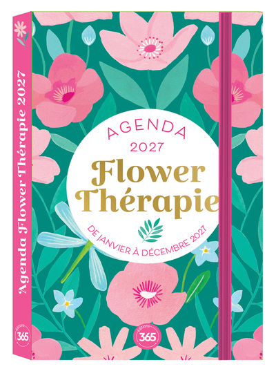 Picture of Agenda 2027 Flower thérapie pocket, janvier-décembre 2027, 12 mois