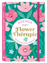 Picture of Agenda 2027 Flower thérapie pocket, janvier-décembre 2027, 12 mois
