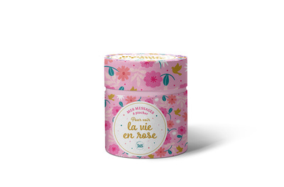 Picture of Mes messages à piocher - Pour voir la vie en rose