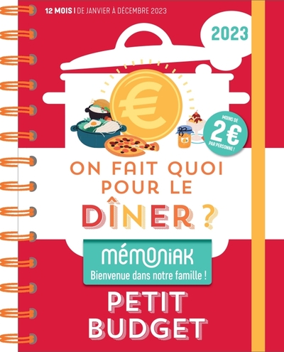 Image de On fait quoi pour le dîner ? Spécial petit budget Mémoniak 2023 : moins de 2euros par personne