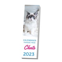 Image de Calendrier marque-page Chats 2023 aimanté - 1 photo avec citation par semaine détachable
