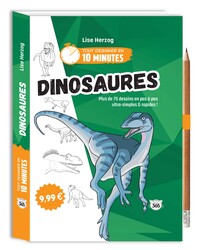 Image de Tout dessiner en 10 minutes - Dinosaures