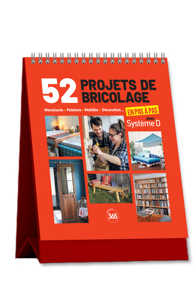 Image de 52 projets de bricolage en pas à pas avec Système D
