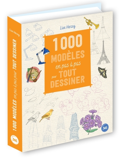 Picture of 1000 modèles en pas à pas pour tout dessiner