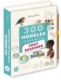 Picture of 300 modèles en pas à pas pour tout dessiner