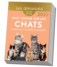 Image de Calendrier Almaniak Tout savoir sur les chats 2023 : 1 information par jour