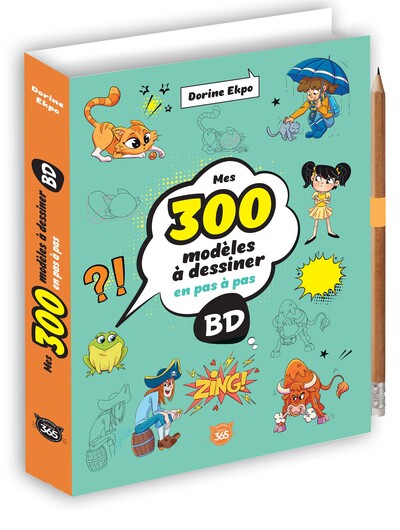 Image de Mes 300 modèles à dessiner en pas à pas - BD