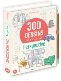 Picture of 300 modèles à dessiner en pas à pas - Perspective
