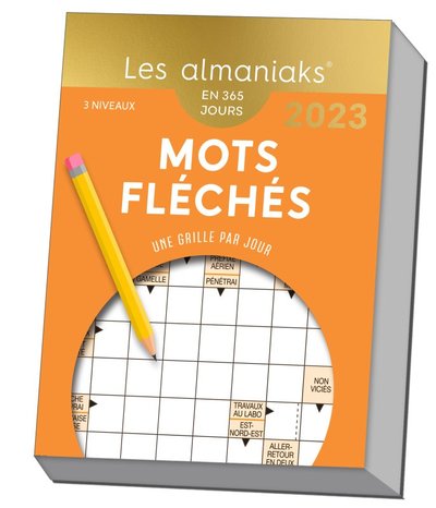 Picture of Calendrier Almaniak Mots fléchés 2023 : 1 grille par jour