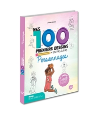 Image de Personnages - Mes 100 premiers dessins en pas à pas