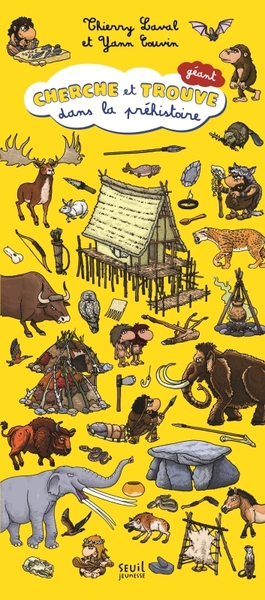 Image de Cherche et trouve géant dans la préhistoire