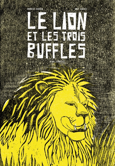 Image de Le lion et les trois buffles