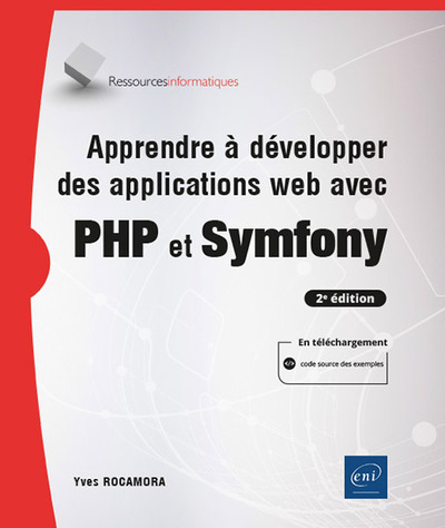 Image de Apprendre à développer des applications web avec PHP et Symfony (2e édition)