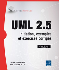 Image de UML 2.5 - Initiation, exemples et exercices corrigés (4e édition)