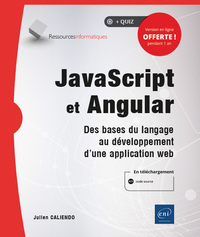 Image de JavaScript et Angular - Des bases du langage au développement d'une application web
