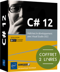 Image de C# 12 - Coffret de 2 livres : Maîtrisez le développement avec Visual Studio 2022
