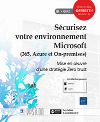 Image de Sécurisez votre environnement Microsoft (365, Azure et On-premises) - Mise en œuvre d'une stratégie