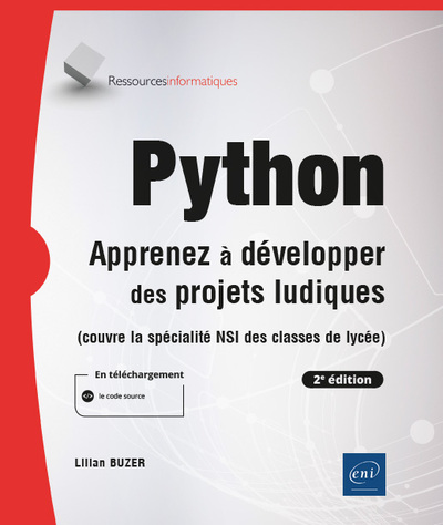 Picture of Python - Apprenez à développer des projets ludiques (2e édition)