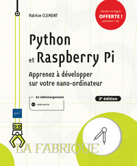 Image de Python et Raspberry Pi - Apprenez à développer sur votre nano-ordinateur (3e édition)