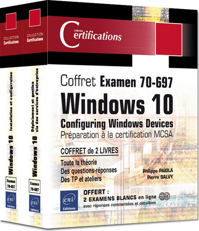 Picture of Coffret Examen 70-697 - Windows 10 Configuring Windows Devices - Préparation à la certification MCSA