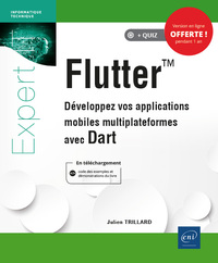 Image de Flutter - Développez vos applications mobiles multiplateformes avec Dart