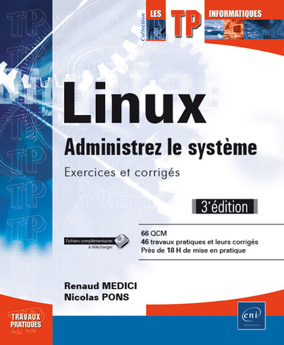 Picture of Linux - Administrez le système - Exercices et corrigés (3e édition)