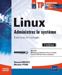 Picture of Linux - Administrez le système - Exercices et corrigés (3e édition)