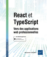 Picture of React et TypeScript - Vers des applications web professionnelles