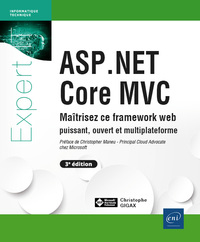 Image de ASP.NET Core MVC - Maîtrisez ce framework web puissant, ouvert et multiplateforme (3e édition)
