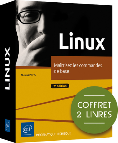 Picture of Linux - Coffret de 2 livres : Maîtrisez les commandes de base (7e édition)