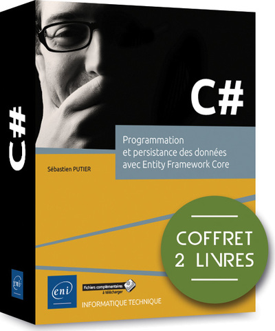Picture of C# - Coffret de 2 livres - Programmation et persistance des données avec Entity Framework Core