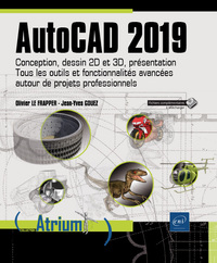 Picture of AutoCAD 2019 - Conception, dessin 2D et 3D, présentation - Tous les outils et fonctionnalités avancé