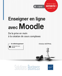Image de Enseigner en ligne avec Moodle - De la prise en main à la création de cours complexes