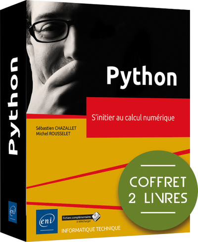 Picture of Python - Coffrets de 2 livres : S'initier au calcul numérique