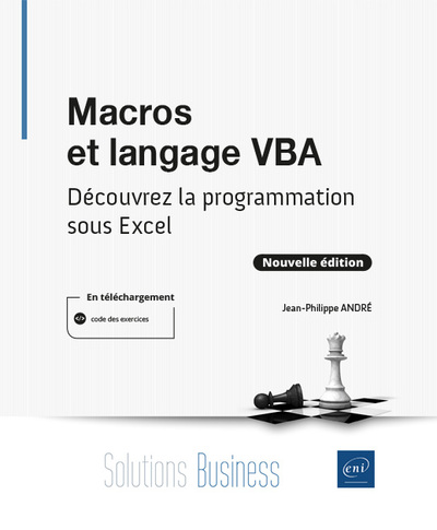 Picture of Macros et langage VBA - Découvrez la programmation sous Excel (nouvelle édition)
