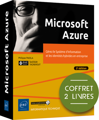 Picture of Microsoft Azure - Coffret de 2 livres : Gérez le Système d'Information et les identités hybrides en