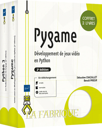 Image de Pygame - Coffret de 2 livres : Développement de jeux vidéo en Python (2e édition)