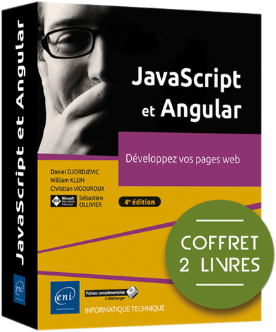 Picture of JavaScript et Angular - Coffret de 2 livres : Développez vos pages web (4e édition)