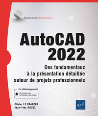 Image de AutoCAD 2022 - Des fondamentaux à la présentation détaillée autour de projets professionnels