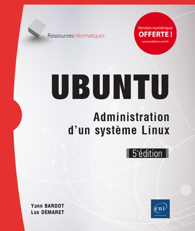 Picture of Ubuntu - Administration d'un système Linux (5e édition)