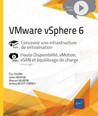 Picture of VMware vSphere 6 - Concevoir une infrastructure de virtualisation - Complément vidéo : Haute Disponi
