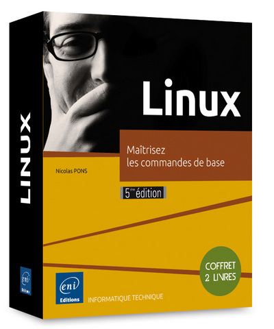 Picture of Linux - Coffret de 2 livres : Maîtrisez les commandes de base (5e édition)