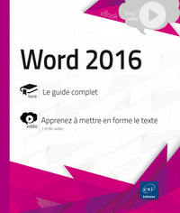 Picture of Word 2016 - Complément vidéo : Apprenez à mettre en forme le texte