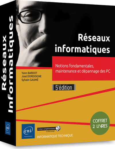Picture of Réseaux informatiques - Coffret de 2 livres : Notions fondamentales, maintenance et dépannage des PC