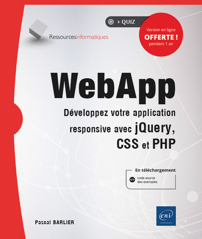 Picture of Web App - Développez votre application responsive avec JavaScript, CSS et PHP
