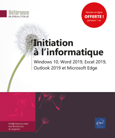 Image de Initiation à l'informatique - Windows 10, Word 2019, Excel 2019, Outlook 2019 et Microsoft Edge