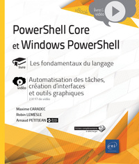 Image de PowerShell Core et Windows PowerShell - Les fondamentaux du langage - Complément vidéo : Automatisat