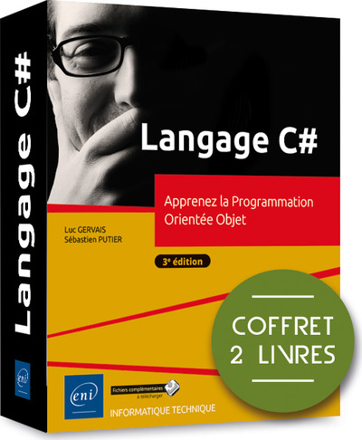 Picture of Langage C# - Coffret de 2 livres : Apprenez la Programmation Orientée Objet (3e édition)