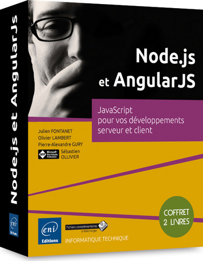 Picture of Node.js et AngularJS - Coffret de 2 livres : JavaScript pour vos développements serveur et client